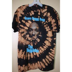 Vintage Snoop Doggy Dogg “Tha Dogg Father”bleached black t shirt size small